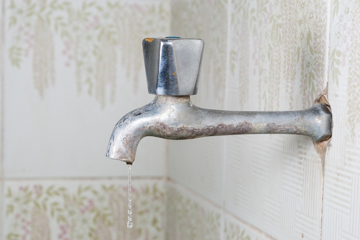 Low water pressure can be caused by poorly maintained fixtures.