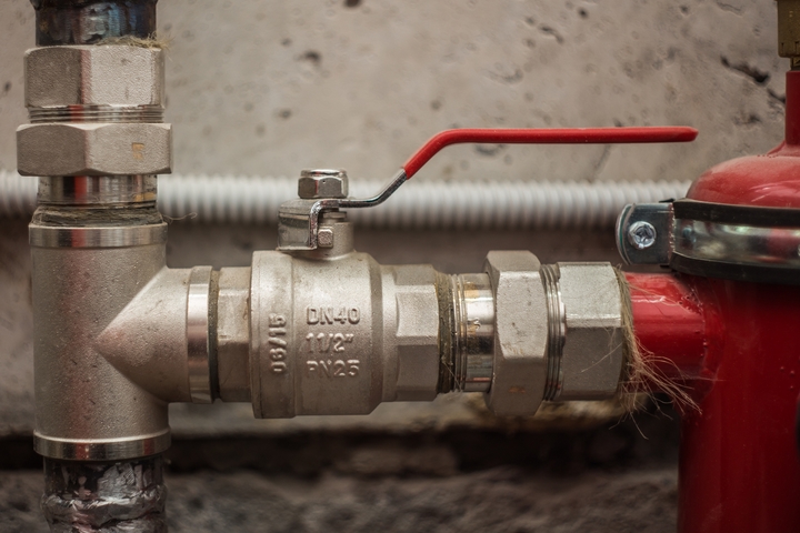 Water valve problems could contribute to low water pressure in a house.