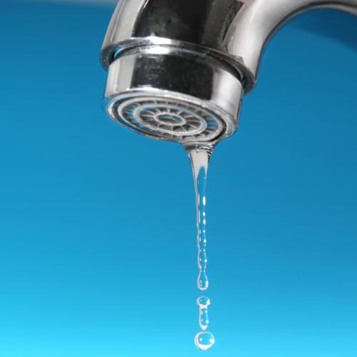 A leaky tap is reducing a home’s plumbing efficiency.